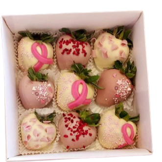 9 pieces strawberry box